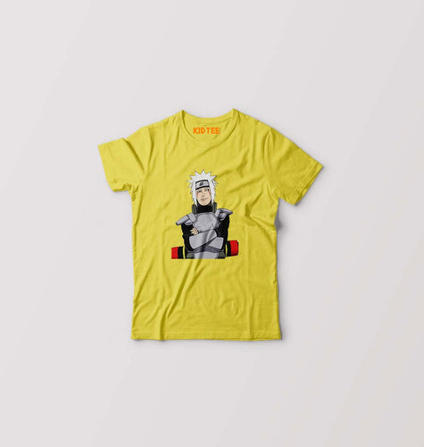 Jiraiya Kids T-Shirt for Boy/Girl-Yellow-Ektarfa.online