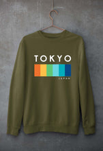 Load image into Gallery viewer, Tokyo Japan Unisex Sweatshirt for Men/Women-S(40 Inches)-Olive Green-Ektarfa.online
