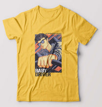 Load image into Gallery viewer, Baby Driver T-Shirt for Men-Golden Yellow-Ektarfa.online

