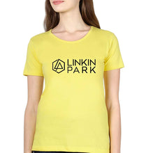 Load image into Gallery viewer, Linkin Park T-Shirt for Women-XS(32 Inches)-Yellow-Ektarfa.online
