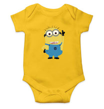 Load image into Gallery viewer, Minion Gru Kids Romper For Baby Boy/Girl-0-5 Months(18 Inches)-Yellow-Ektarfa.online
