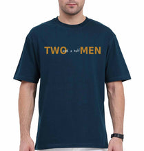 Load image into Gallery viewer, Two and a Half Men Oversized T-Shirt for Men-Petrol Blue-Ektarfa.online
