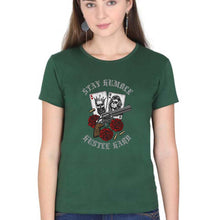 Load image into Gallery viewer, Guns N&#39; Roses T-Shirt for Women-XS(32 Inches)-Dark Green-Ektarfa.online
