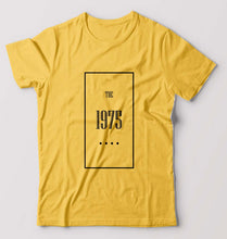 Load image into Gallery viewer, The 1975 T-Shirt for Men-S(38 Inches)-Golden Yellow-Ektarfa.online
