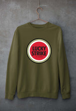 Load image into Gallery viewer, Lucky Strike Unisex Sweatshirt for Men/Women-Olive Green-Ektarfa.online
