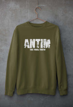 Load image into Gallery viewer, Antim Unisex Sweatshirt for Men/Women-S(40 Inches)-Olive Green-Ektarfa.online
