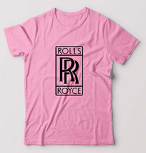 Load image into Gallery viewer, Rolls Royce T-Shirt for Men-Light Baby Pink-Ektarfa.online
