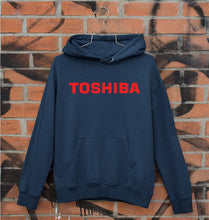 Load image into Gallery viewer, Toshiba Unisex Hoodie for Men/Women-S(40 Inches)-Navy Blue-Ektarfa.online
