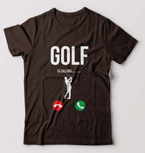 Load image into Gallery viewer, Golf T-Shirt for Men-Coffee Brown-Ektarfa.online
