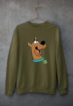 Load image into Gallery viewer, Scooby Doo Unisex Sweatshirt for Men/Women-S(40 Inches)-Olive Green-Ektarfa.online
