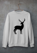 Load image into Gallery viewer, Deer Unisex Sweatshirt for Men/Women-Grey Melange-Ektarfa.online
