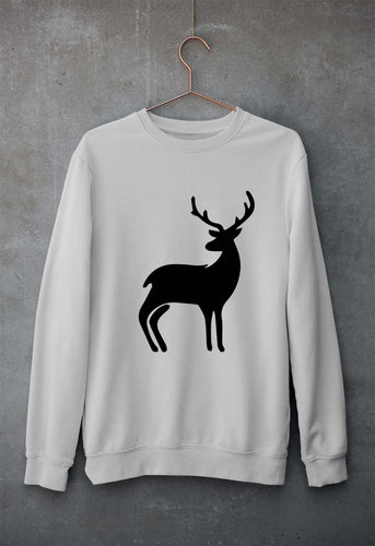 Deer Unisex Sweatshirt for Men/Women-Grey Melange-Ektarfa.online