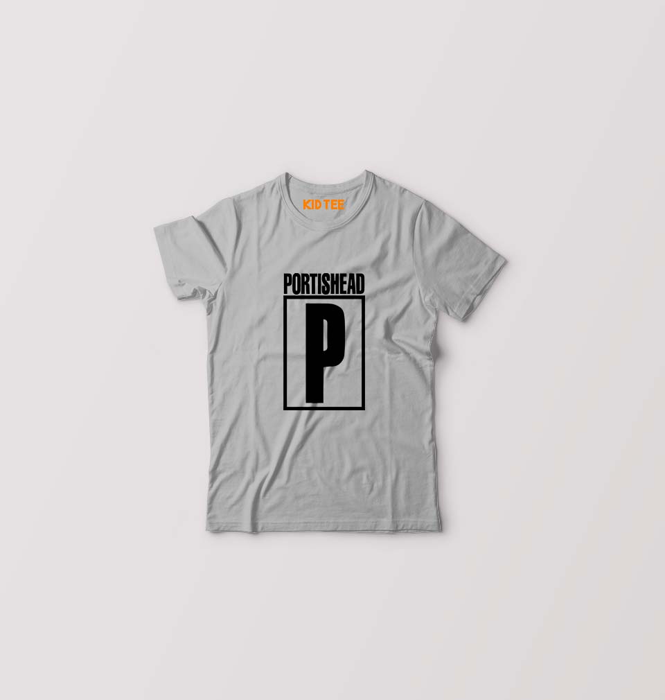 Portishead Kids T-Shirt for Boy/Girl-Grey-Ektarfa.online