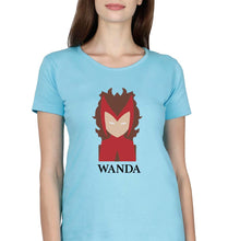 Load image into Gallery viewer, Wanda T-Shirt for Women-Light Blue-Ektarfa.online
