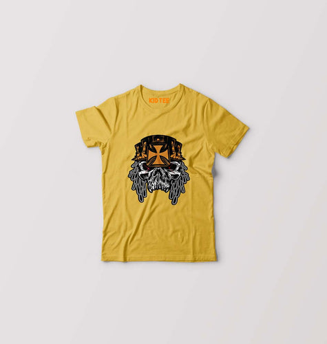 Triple H WWE Kids T-Shirt for Boy/Girl-Golden Yellow-Ektarfa.online