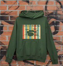 Load image into Gallery viewer, Drummer Papa Unisex Hoodie for Men/Women-Dark Green-Ektarfa.online
