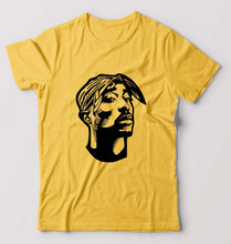 Load image into Gallery viewer, Tupac 2Pac T-Shirt for Men-S(38 Inches)-Golden Yellow-Ektarfa.online
