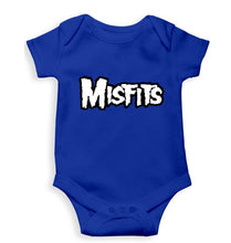 Load image into Gallery viewer, Misfits Kids Romper For Baby Boy/Girl-0-5 Months(18 Inches)-Royal Blue-Ektarfa.online
