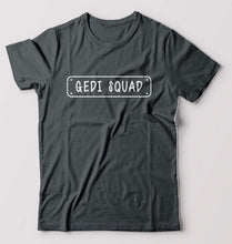 Load image into Gallery viewer, Gedi Squad T-Shirt for Men-S(38 Inches)-Steel grey-Ektarfa.online
