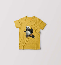 Load image into Gallery viewer, Kung Fu Panda Kids T-Shirt for Boy/Girl-Golden Yellow-Ektarfa.online

