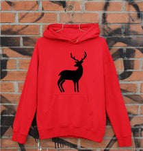 Load image into Gallery viewer, Deer Unisex Hoodie for Men/Women-Red-Ektarfa.online
