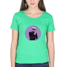 Load image into Gallery viewer, Jujutsu Kaisen T-Shirt for Women-flag green-Ektarfa.online

