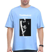 Load image into Gallery viewer, The Weeknd Trilogy Oversized T-Shirt for Men-Baby Blue-Ektarfa.online
