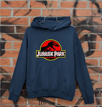 Load image into Gallery viewer, Jurassic Park Unisex Hoodie for Men/Women-S(40 Inches)-Navy Blue-Ektarfa.online
