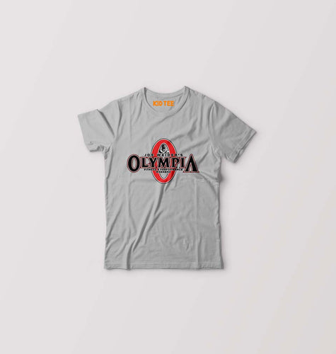 Olympia Kids T-Shirt for Boy/Girl-Grey-Ektarfa.online