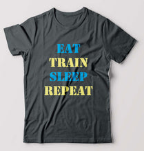 Load image into Gallery viewer, Gym T-Shirt for Men-Steel grey-Ektarfa.online
