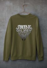 Load image into Gallery viewer, Shine on You Crazy Diamond Unisex Sweatshirt for Men/Women-S(40 Inches)-Olive Green-Ektarfa.online
