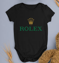 Load image into Gallery viewer, Rolex Kids Romper For Baby Boy/Girl-0-5 Months(18 Inches)-Black-Ektarfa.online
