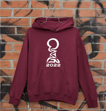 Load image into Gallery viewer, FIFA World Cup Qatar 2022 Unisex Hoodie for Men/Women-S(40 Inches)-Maroon-Ektarfa.online
