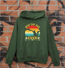 Load image into Gallery viewer, Cat Dad Unisex Hoodie for Men/Women-Dark Green-Ektarfa.online

