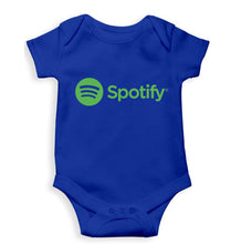 Load image into Gallery viewer, Spotify Kids Romper For Baby Boy/Girl-0-5 Months(18 Inches)-Royal Blue-Ektarfa.online
