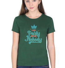 Load image into Gallery viewer, Party T-Shirt for Women-XS(32 Inches)-Dark Green-Ektarfa.online
