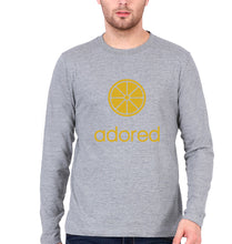 Load image into Gallery viewer, Adored Full Sleeves T-Shirt for Men-Grey Melange-Ektarfa.online
