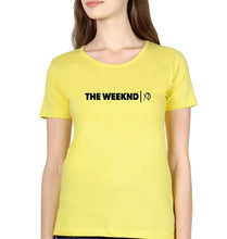 Load image into Gallery viewer, The Weeknd T-Shirt for Women-XS(32 Inches)-Yellow-Ektarfa.online
