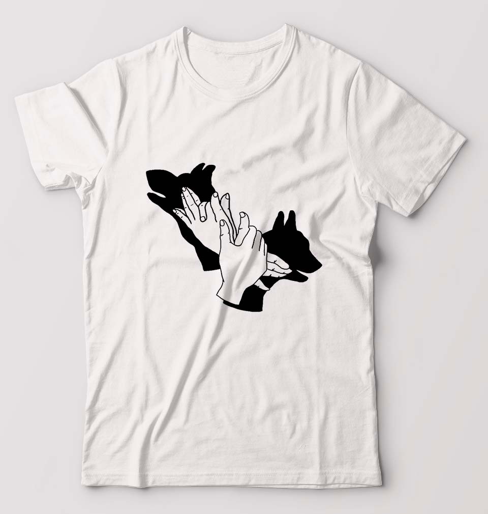 Dog T-Shirt for Men-White-Ektarfa.online