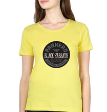 Load image into Gallery viewer, Black Sabbath T-Shirt for Women-XS(32 Inches)-Yellow-Ektarfa.online
