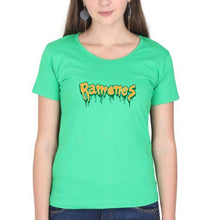 Load image into Gallery viewer, Ramones T-Shirt for Women-XS(32 Inches)-flag green-Ektarfa.online
