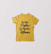 Load image into Gallery viewer, I M Not Crying Kids T-Shirt for Boy/Girl-Golden Yellow-Ektarfa.online
