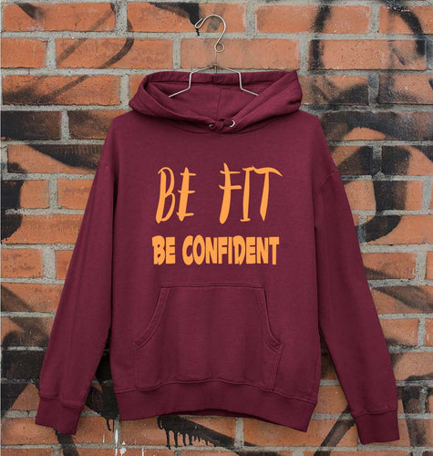 Gym Fit Unisex Hoodie for Men/Women-Maroon-Ektarfa.online