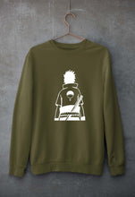 Load image into Gallery viewer, Sasuke Uchiha Unisex Sweatshirt for Men/Women-S(40 Inches)-Olive Green-Ektarfa.online
