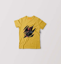 Load image into Gallery viewer, Deadpool Kids T-Shirt for Boy/Girl-0-1 Year(20 Inches)-Golden Yellow-Ektarfa.online
