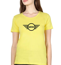 Load image into Gallery viewer, Mini Cooper T-Shirt for Women-Yellow-Ektarfa.online
