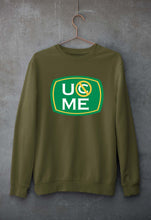 Load image into Gallery viewer, John Cena Unisex Sweatshirt for Men/Women-S(40 Inches)-Olive Green-Ektarfa.online
