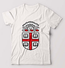Load image into Gallery viewer, Brown University T-Shirt for Men-White-Ektarfa.online
