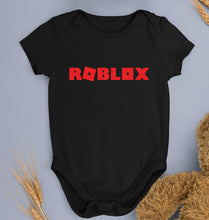 Load image into Gallery viewer, Roblox Kids Romper For Baby Boy/Girl-0-5 Months(18 Inches)-Black-Ektarfa.online
