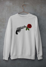Load image into Gallery viewer, Guns N&#39; Roses Unisex Sweatshirt for Men/Women-S(40 Inches)-Grey Melange-Ektarfa.online
